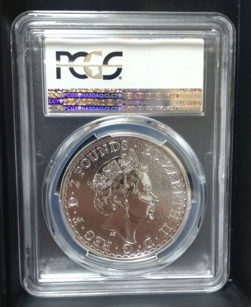 g*a様 2017年 ブリタニア 銀貨 PCGS MS69