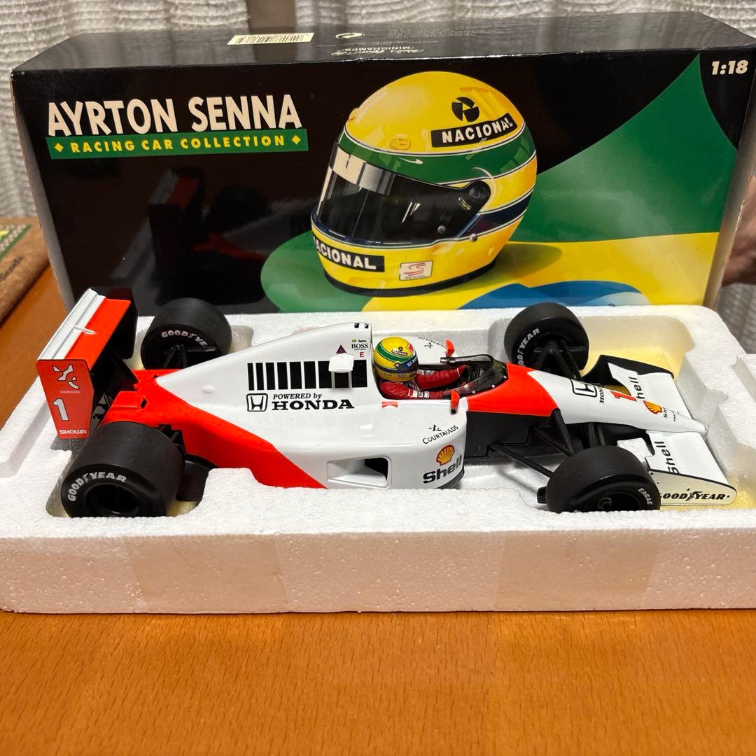 【トシ様お取り置き中】ミニチャンプス 1/18マクラーレンMP4/6