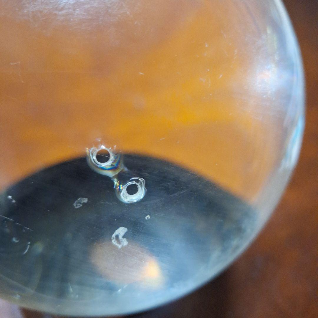 溶錬水晶。径21㎝　重 11㎏