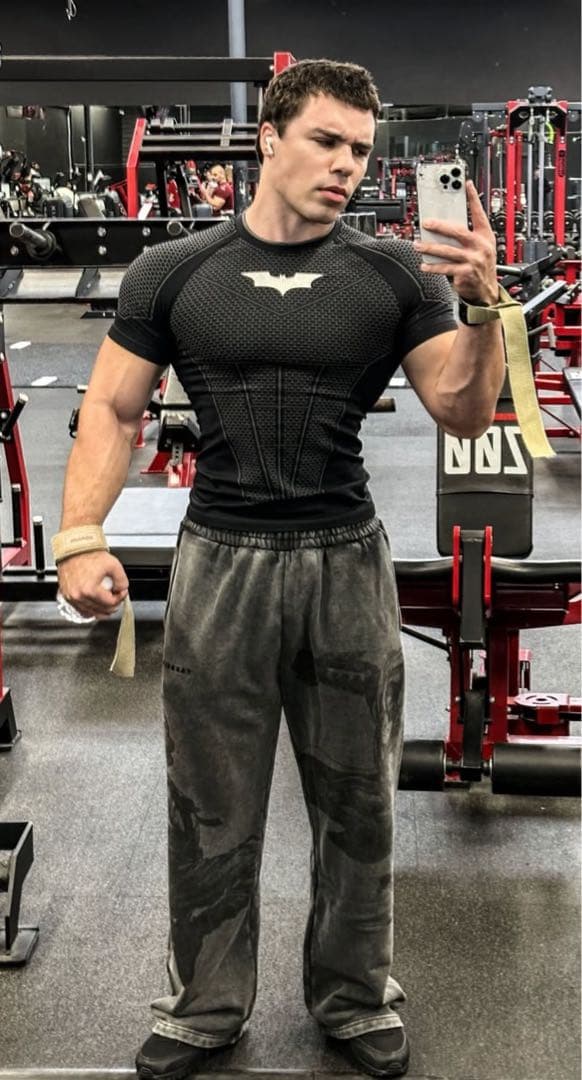 トップス  x Batman Compression Tee