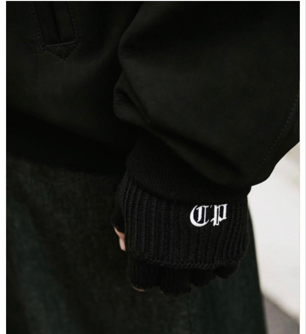 【新品未使用】COOTIE フィンガーレス ニットグローブ　ブラック