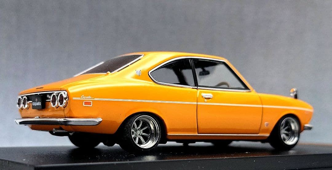 1/43　マツダ　カペラ改　ロータリークーペ　ワタナベ　ホイール　アルミ製深リム