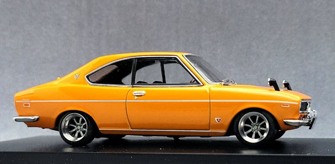 1/43　マツダ　カペラ改　ロータリークーペ　ワタナベ　ホイール　アルミ製深リム