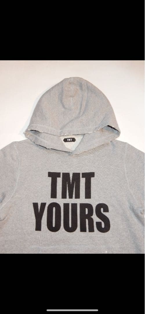 TMT YOURS パーカー グレー
