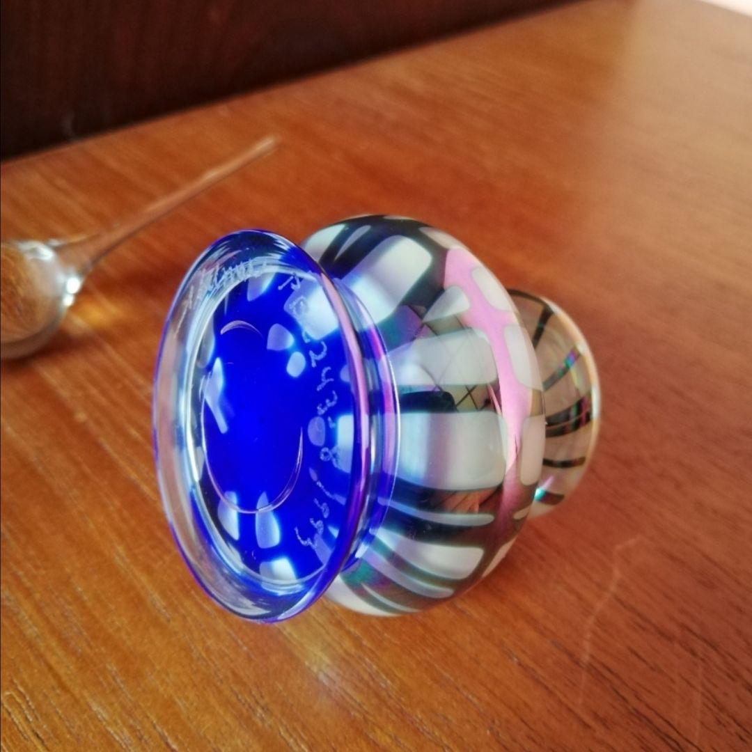 作家物吹きガラスの香水瓶 パフュームボトル