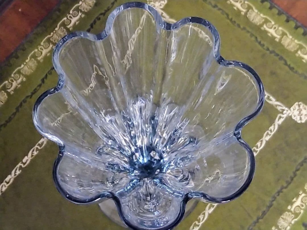 スガハラガラス・フラワーベース・トロフィー・花瓶・杯・スガハラ（Sghr）