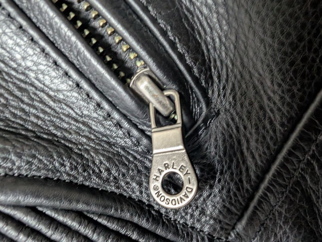 Harley-Davidson レザージャケット Mサイズ　Lサイズ相当？