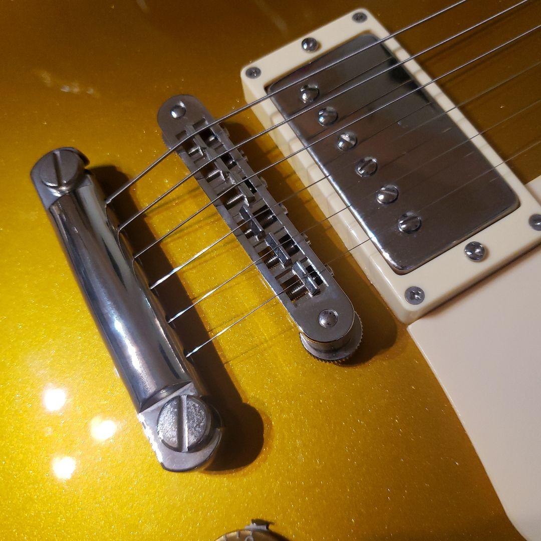 burny RLG-55　レスポールタイプ　ゴールド