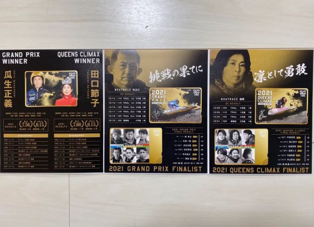 ボートレースカレンダー2025年非売品　　超豪華プレミア非売品オマケ付