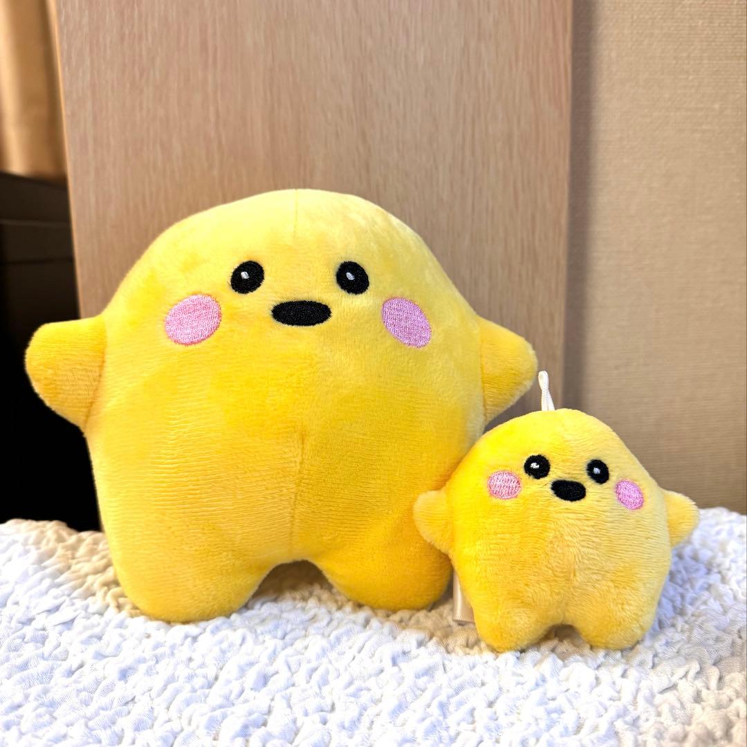 大阪関西万博　ドイツ　サーキュラーちゃん　ぬいぐるみ　イエロー　大小