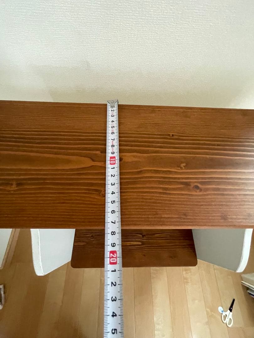 ハンドメイド　飾り棚　アンティーク風　おままごと　シャビー