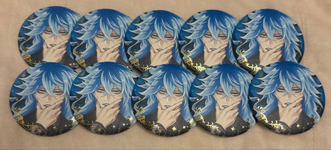 ツイステ ブレイジングジュエル イデア缶バッジ10個セット