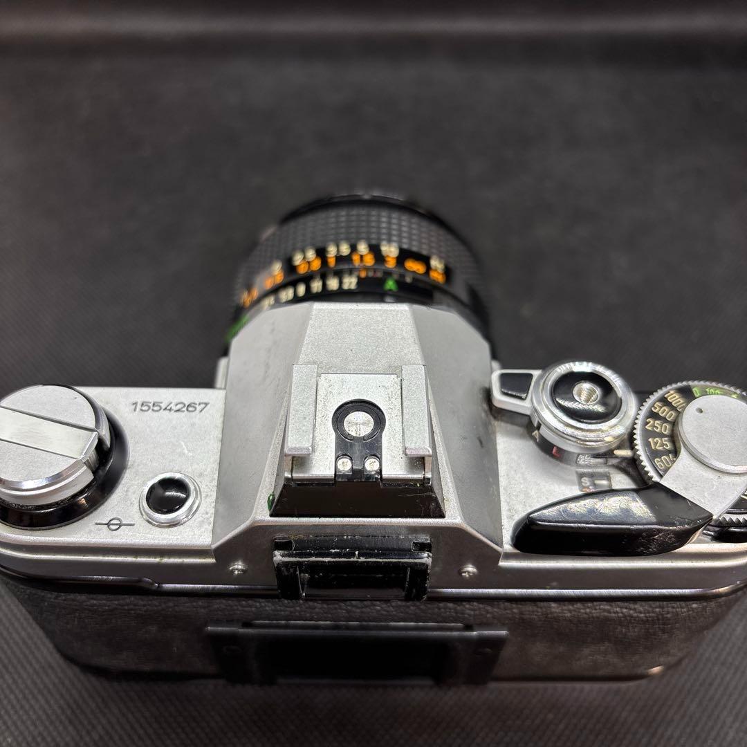 キャノン　一眼レフ　AE-1 FD 35mm 50mm レンズ付き
