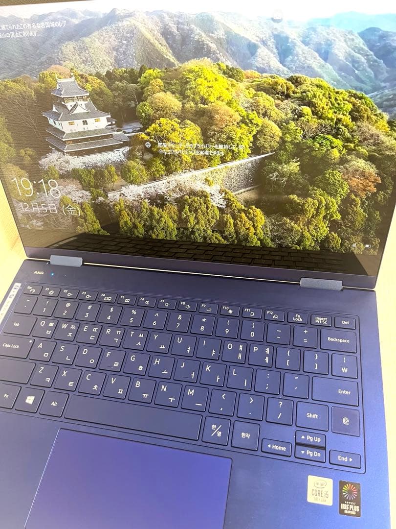 Samsung Galaxy Book Flex PC 韓国語キーボード