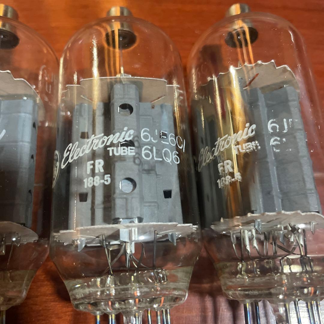 【良品・GE製】真空管 6JE6C (6LQ6) 4本セット