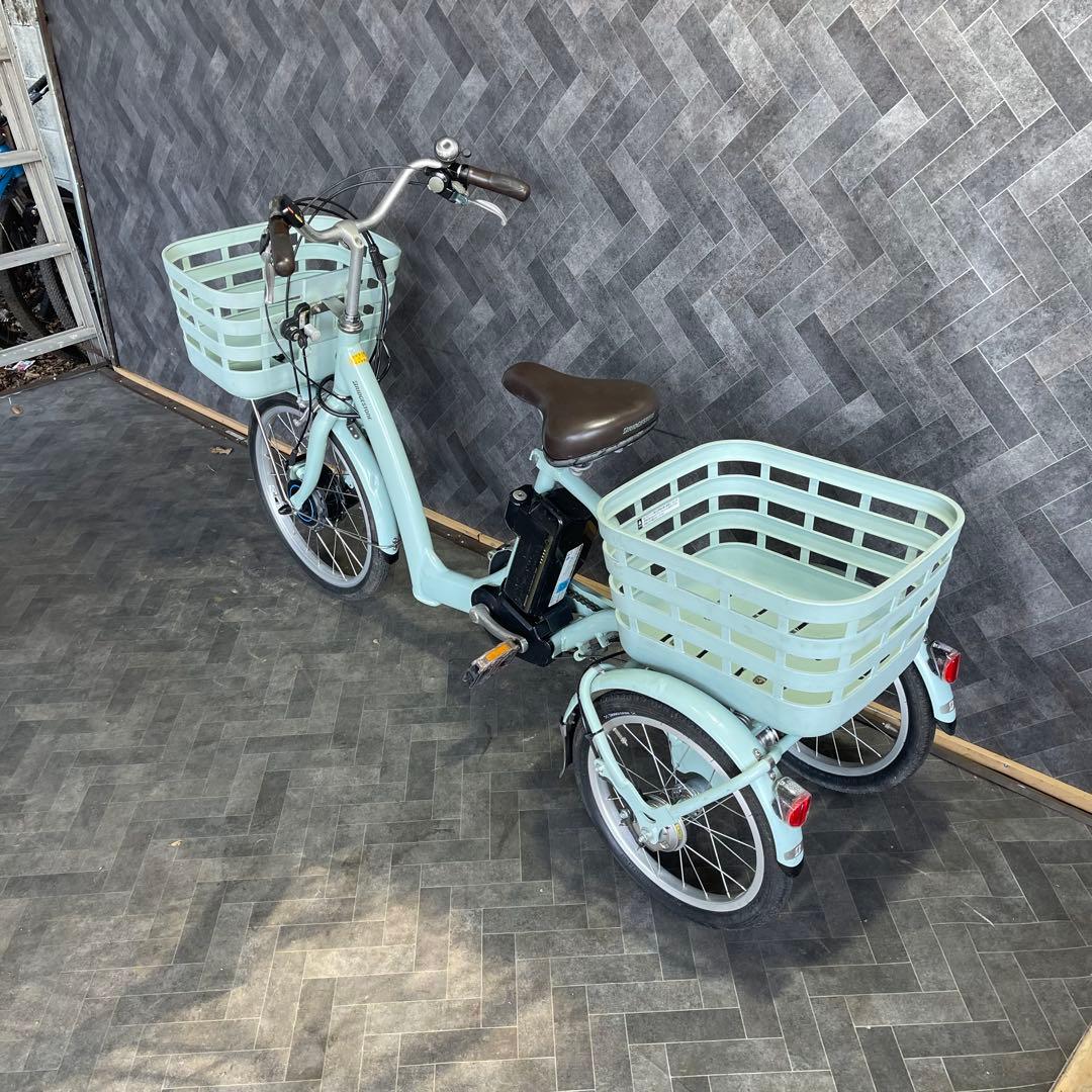 送料無料条件付き　電動三輪車 ラクットワゴン 20/16型　電動自転車中古車