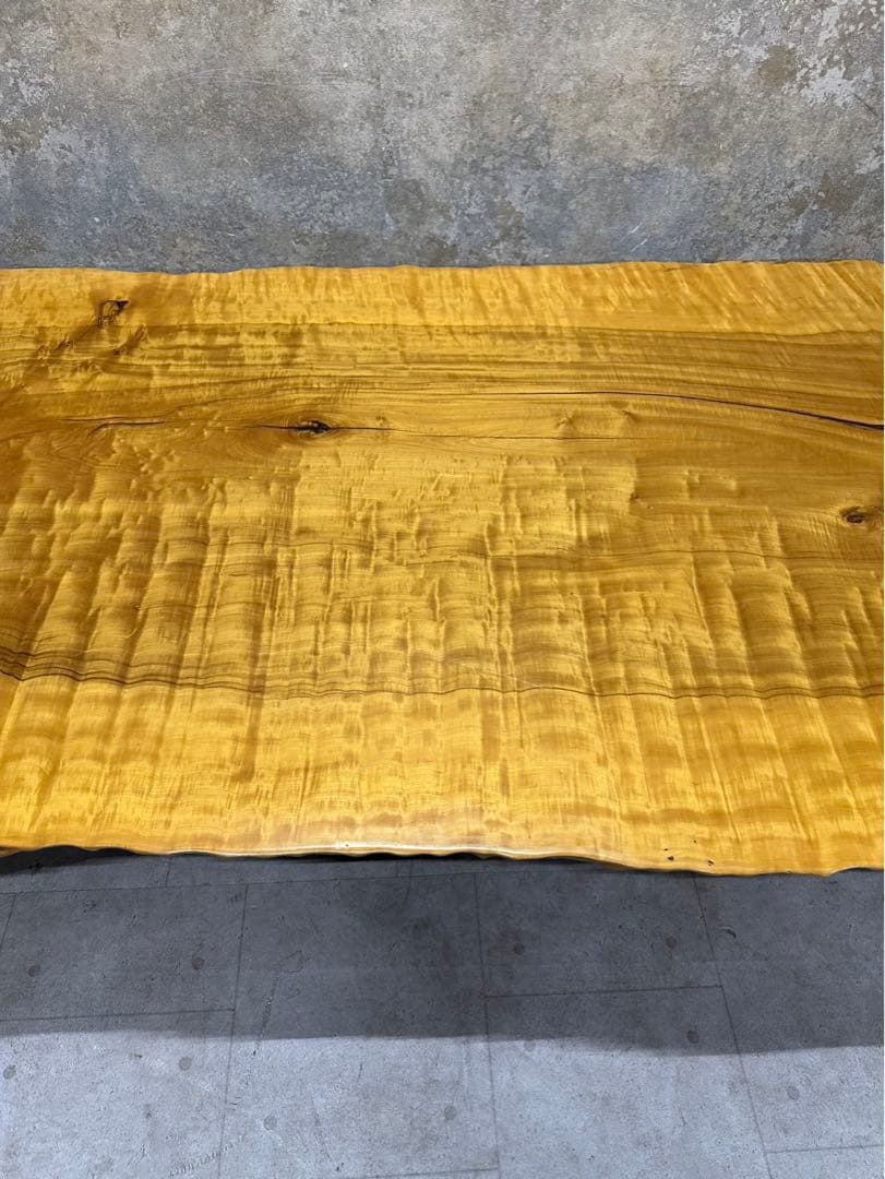 【深谷木工】天然木 一枚板テーブル アンティーク ヴィンテージ インテリア