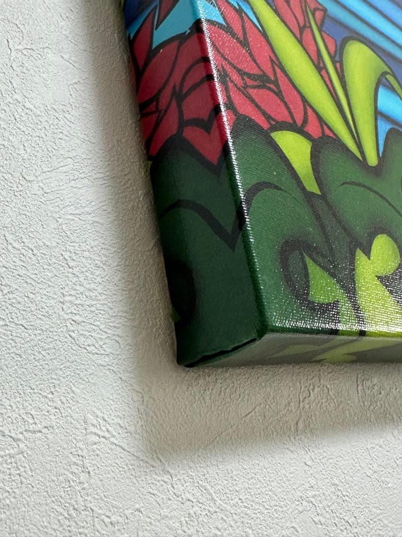 nijiijin ヘザーブラウン ジクレー キャンパスプリント絵画 虹