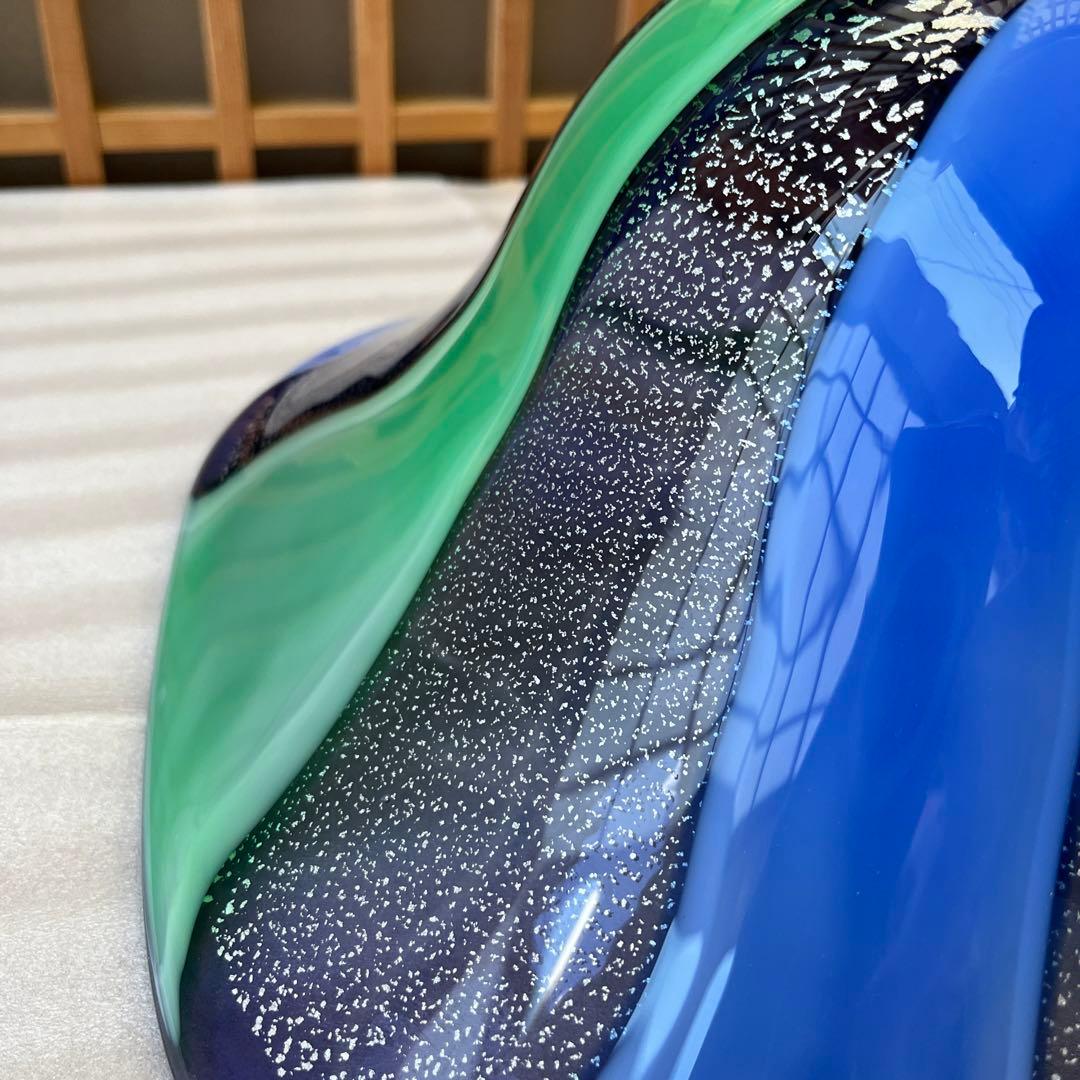 津軽びいどろ　北洋硝子　水鉢✖️１点