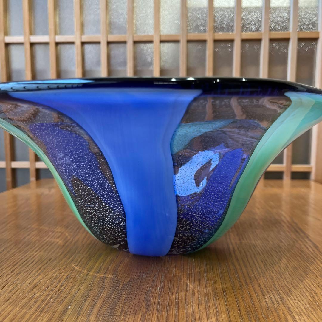 津軽びいどろ　北洋硝子　水鉢✖️１点