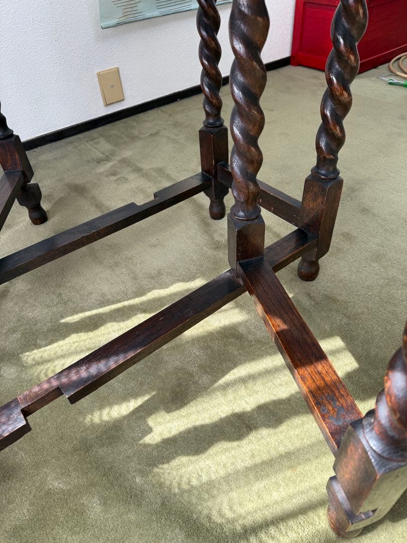 ゲートレッグテーブル　イギリス　アンティーク