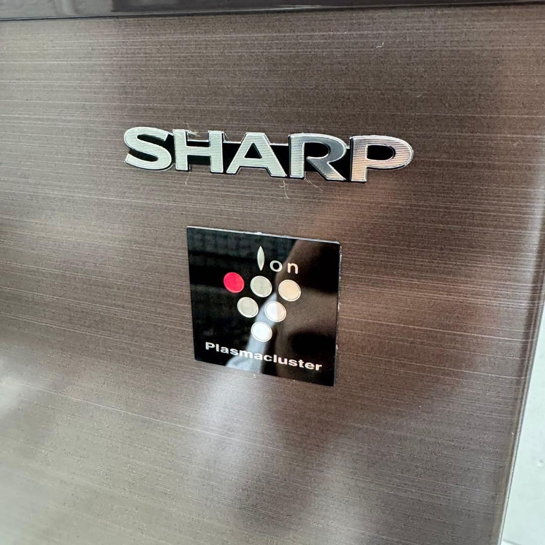 77⭐️2023年製美品★シャープ　冷蔵庫　ブラウン　大型　2ドア　280L