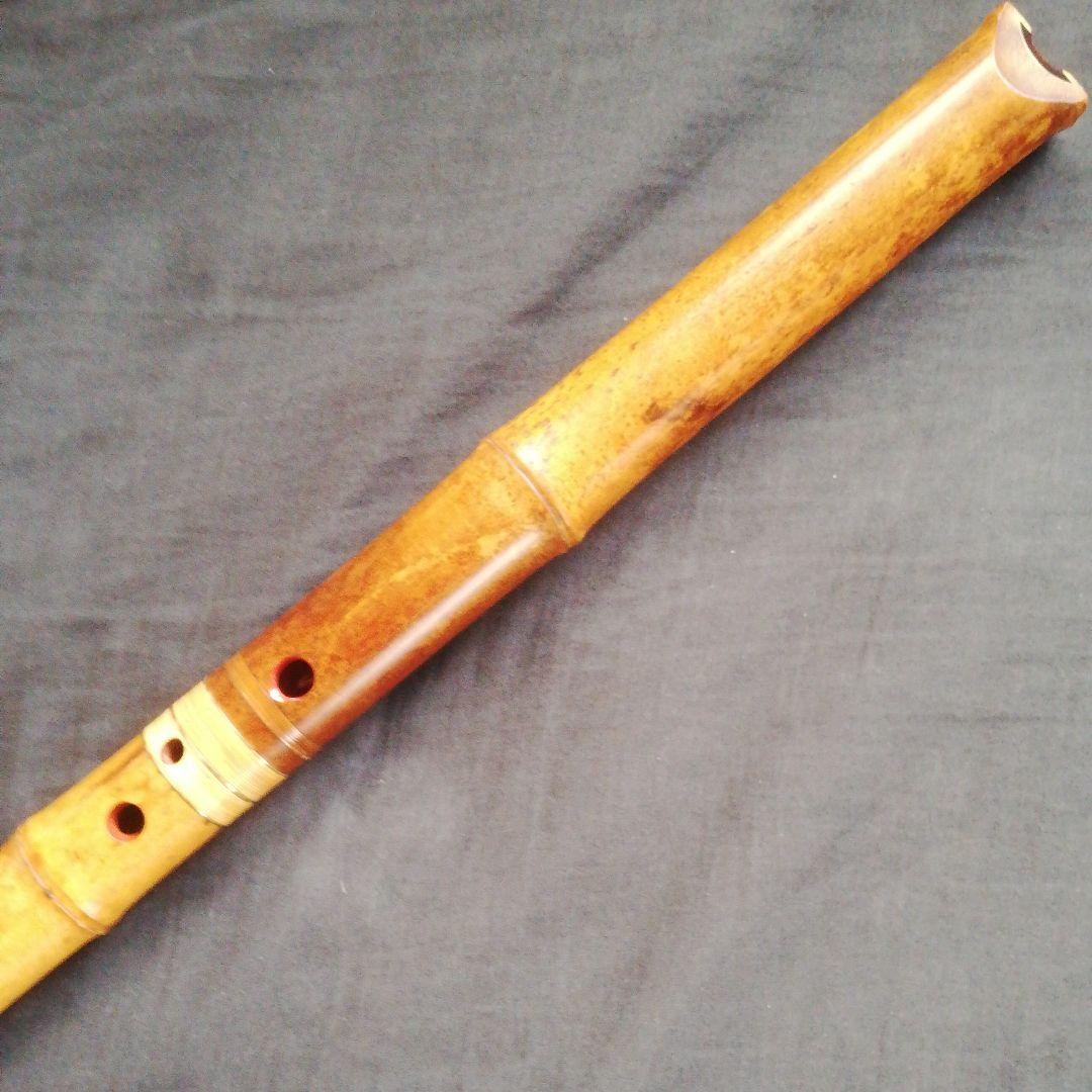 １尺８寸 ７孔尺八を吹いてみませんか？気に入らなければ返品可　真山銘（永廣真山）