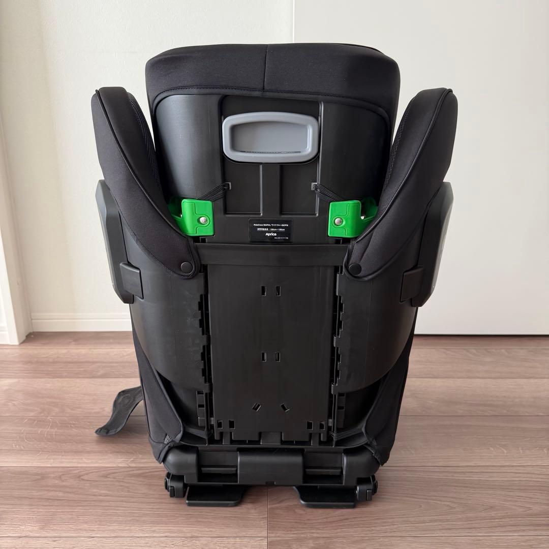 美品　アップリカ ライドクルー ISOFIX ジュニアシート　チャイルドシート2