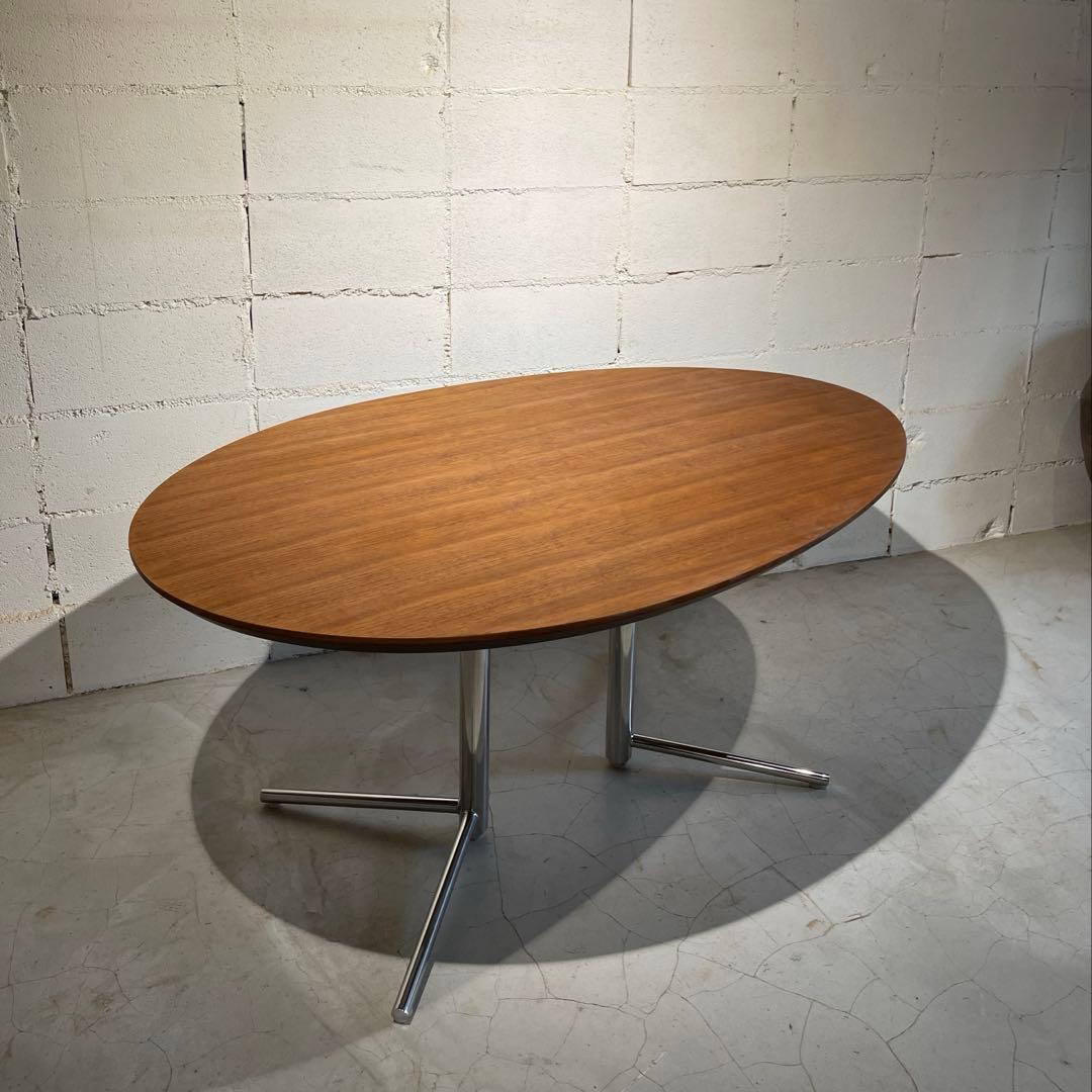 ACTUS アクタス　OWN-S ビッグサイドテーブル　ウォールナット　スチール