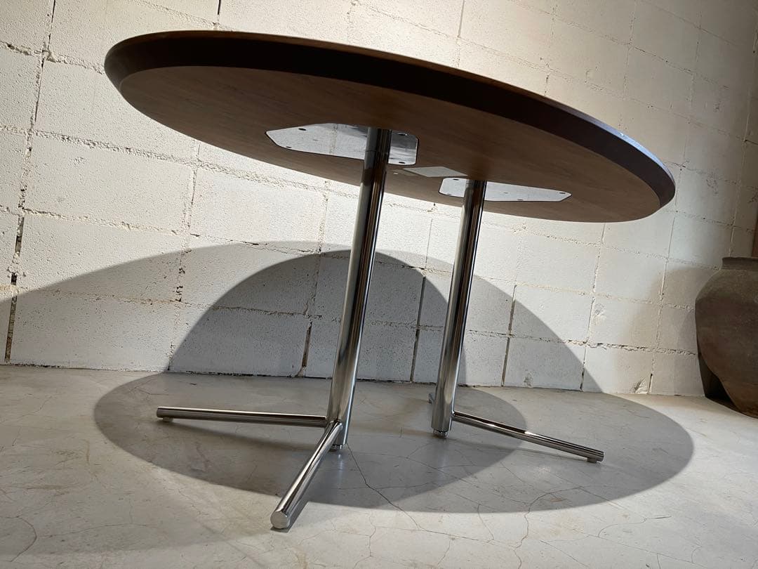 ACTUS アクタス　OWN-S ビッグサイドテーブル　ウォールナット　スチール