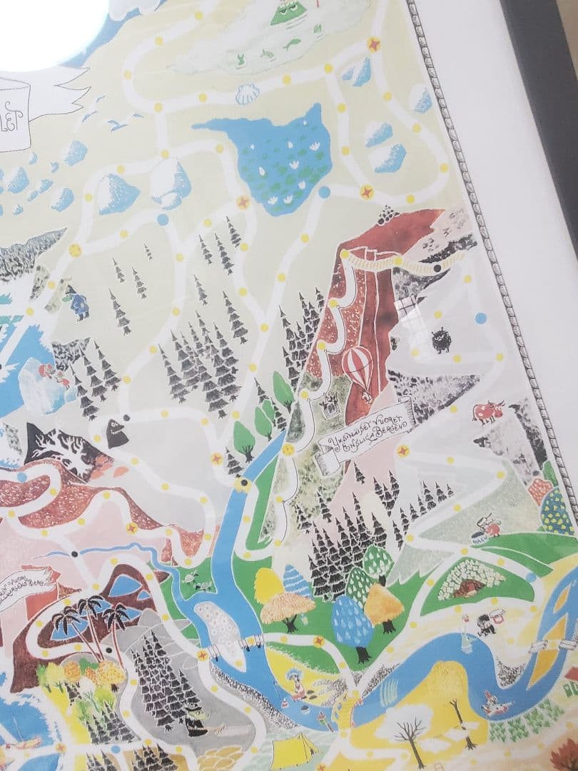 大特価 最終値下げ 買うなら今 ムーミン ムーミン谷 ポスター