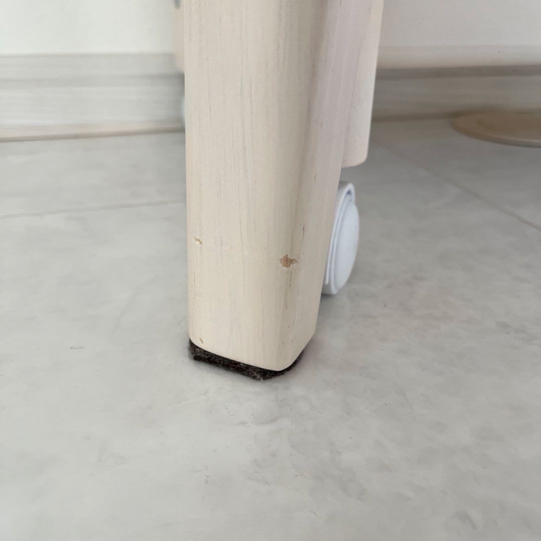 ニトリ｜アルナス｜ダイニングテーブル｜120×80｜ワゴン付き｜※椅子は対象外