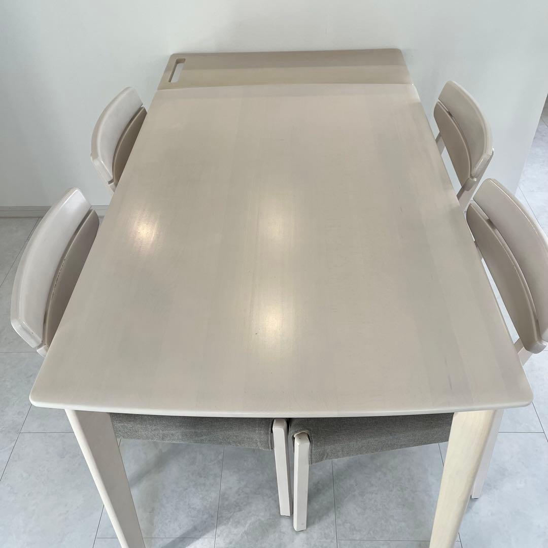 ニトリ｜アルナス｜ダイニングテーブル｜120×80｜ワゴン付き｜※椅子は対象外