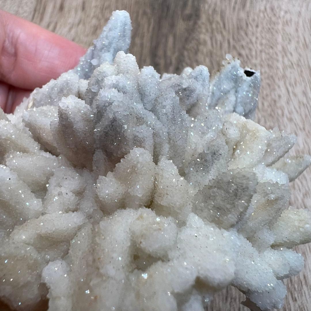 水晶ドゥルージー 仮晶 空洞 鉱物 標本 原石