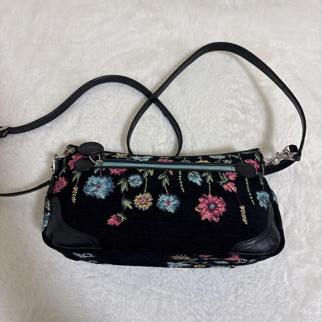 Think Bee! スパンコール フラージェビーズ ショルダーバッグ 刺繍