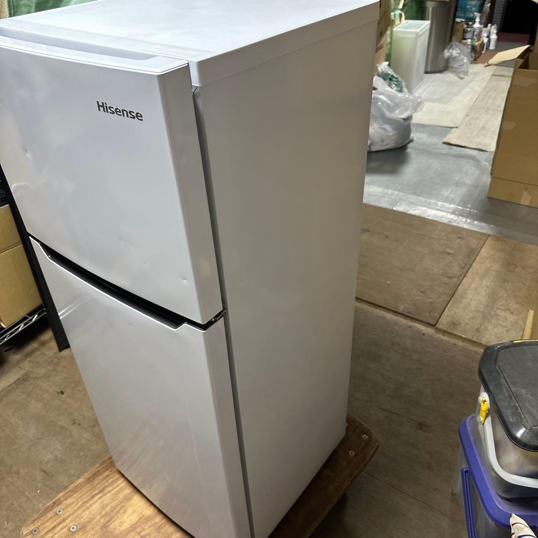 ハイセンス冷凍冷蔵庫　120L 強化ガラス棚　2021年製