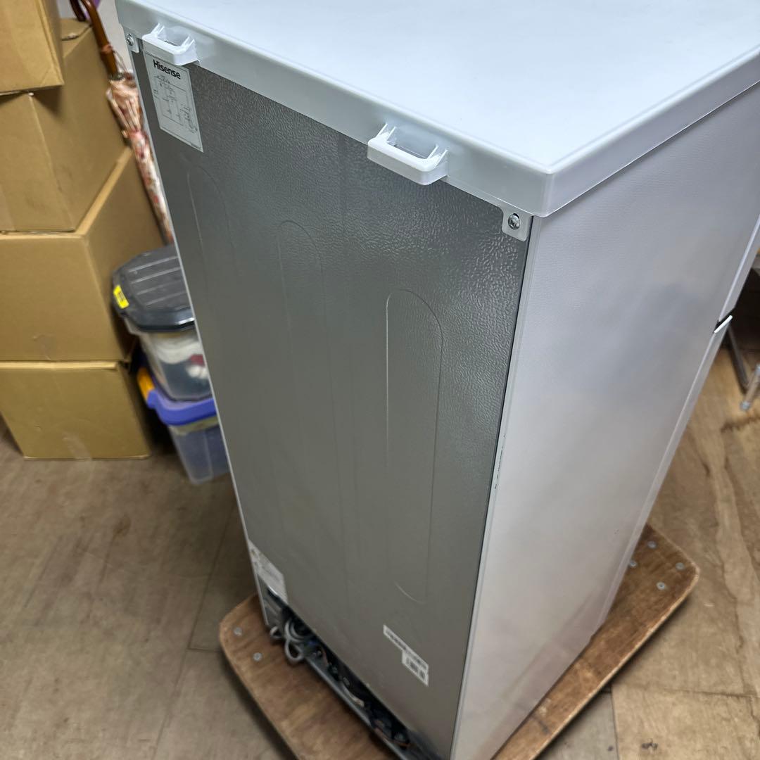 ハイセンス冷凍冷蔵庫　120L 強化ガラス棚　2021年製