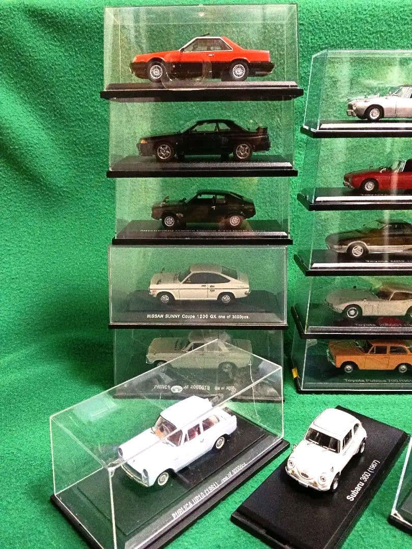 ミニカーコレクション 1/43スケール19台セット。