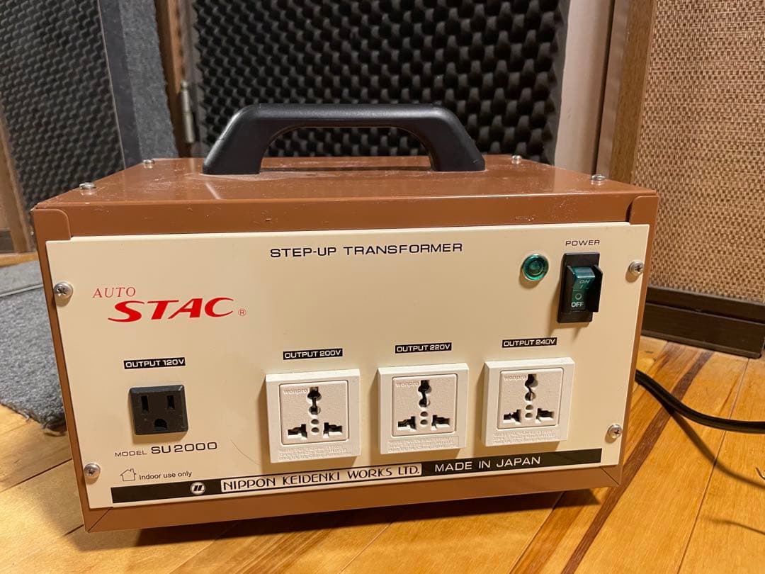 STAC ステップアップトランス SU2000