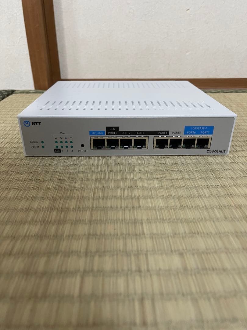 NTT ZX-POLHUB 8ポート スイッチングハブ