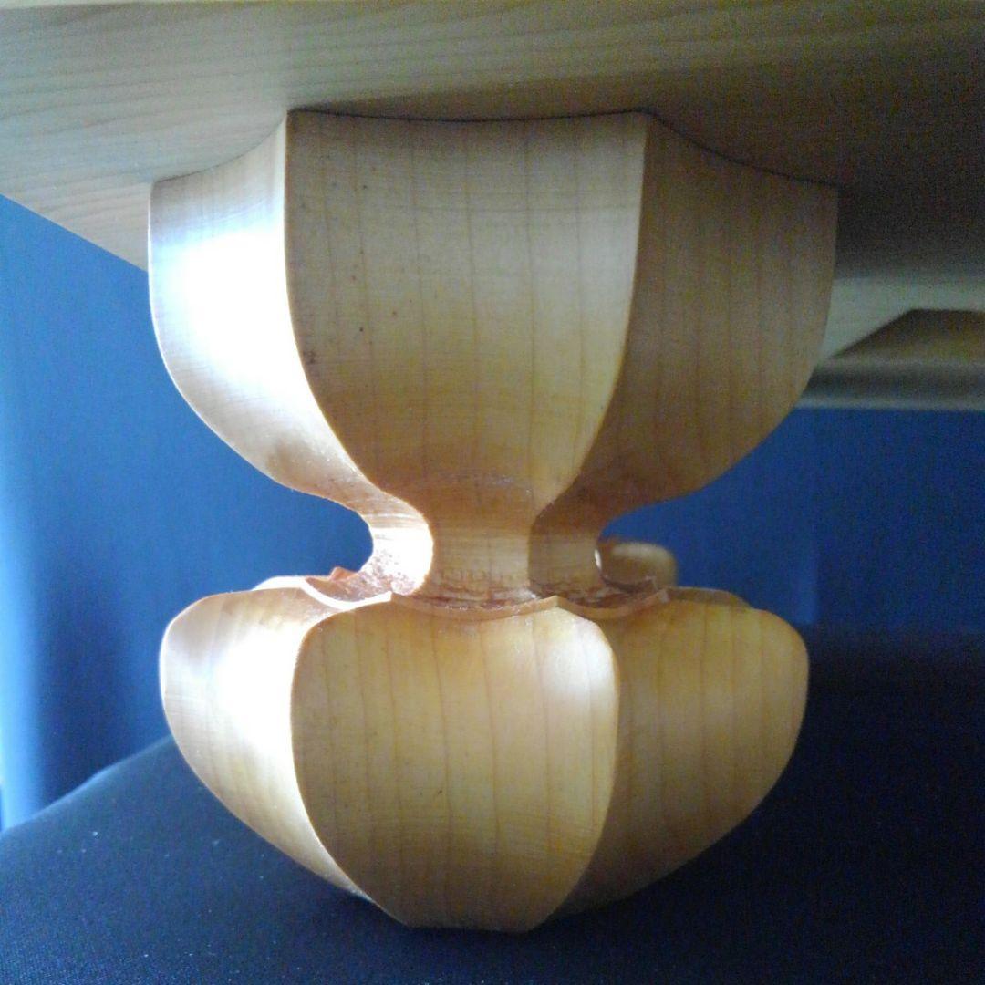 【本榧　5寸将棋盤　天地柾　追加画像】