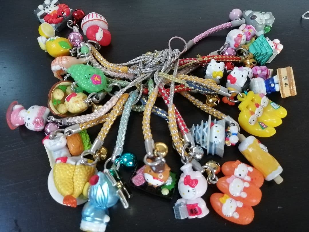 全国ご当地キティ ストラップ　根付　チャ ームまとめ売り