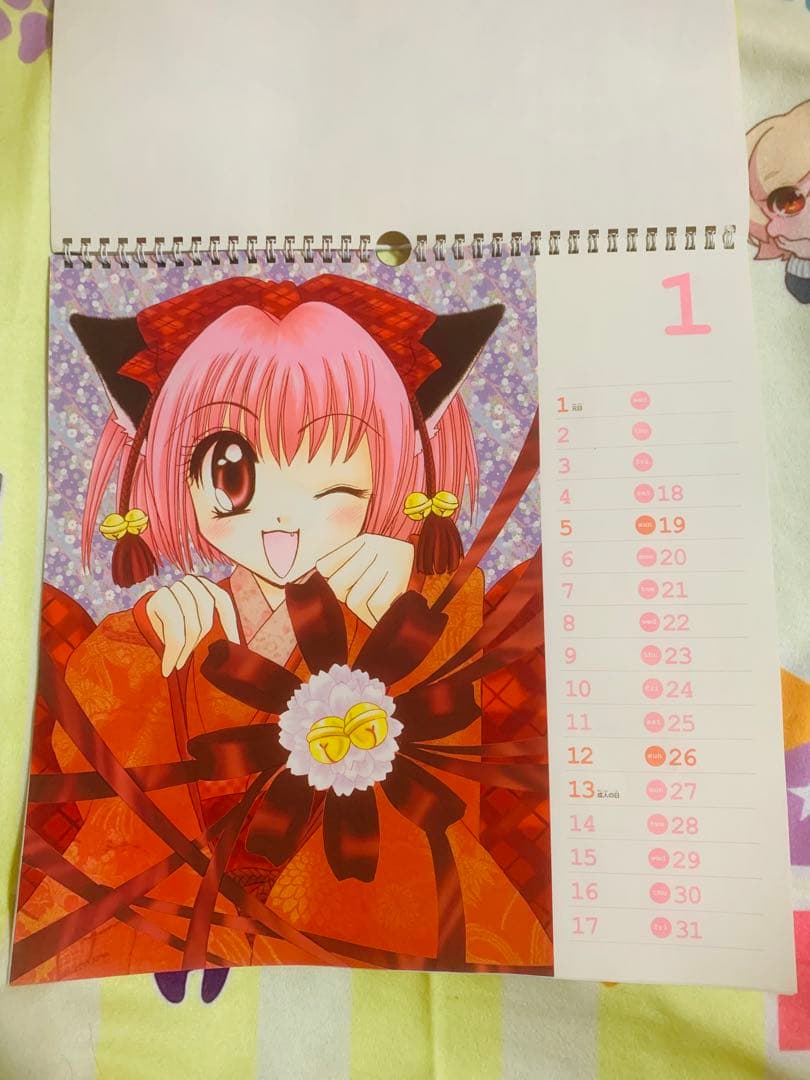 東京ミュウミュウ 2003年度カレンダー イラスト　13枚組　年代物