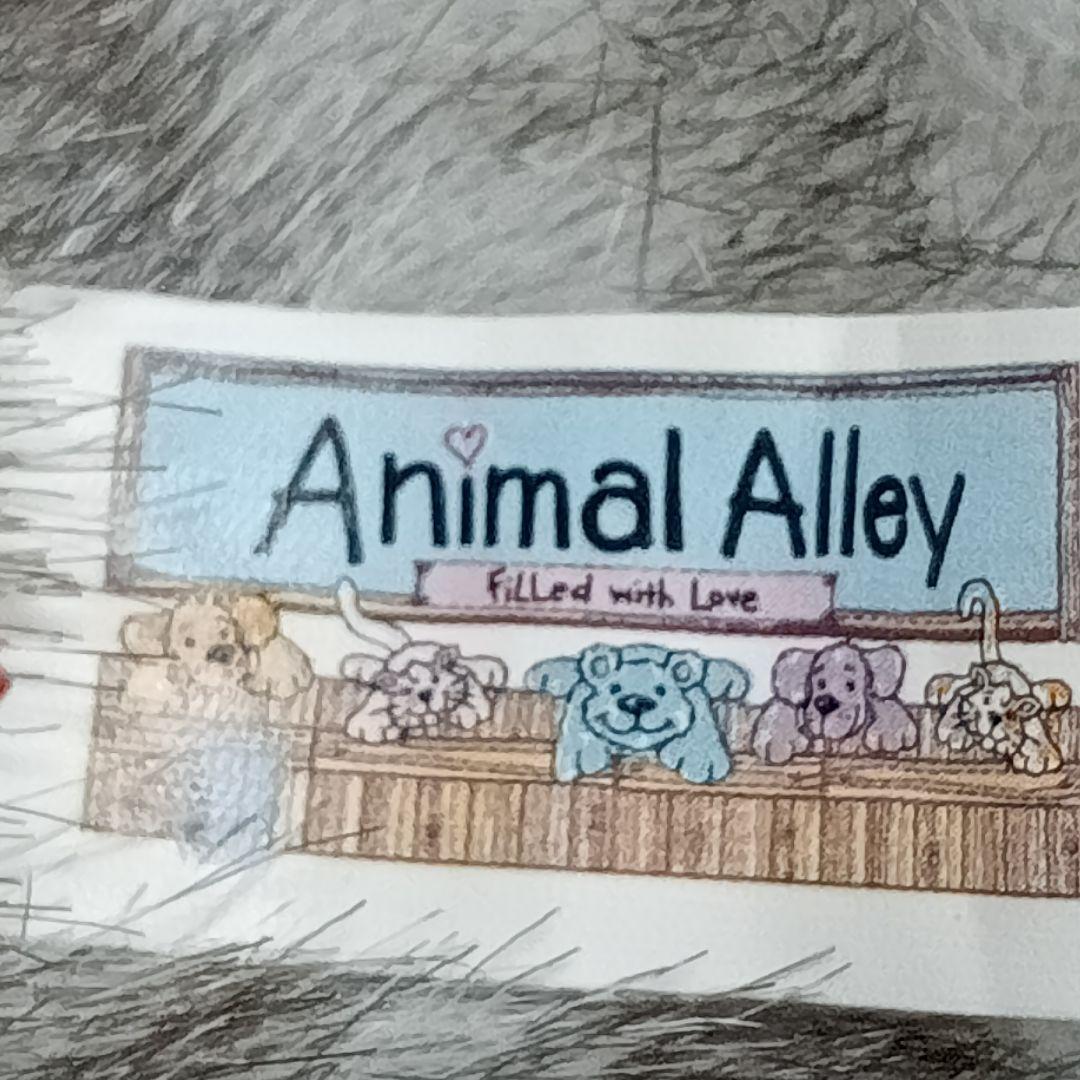 極美品 トイザラス Animal Alley グレー 豚 ぬいぐるみ特大 リアル