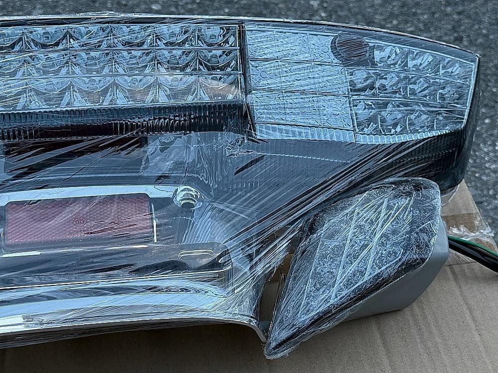 新品未使用 MF02 フュージョン 社外 スモーク LEDテール＆Fウインカー