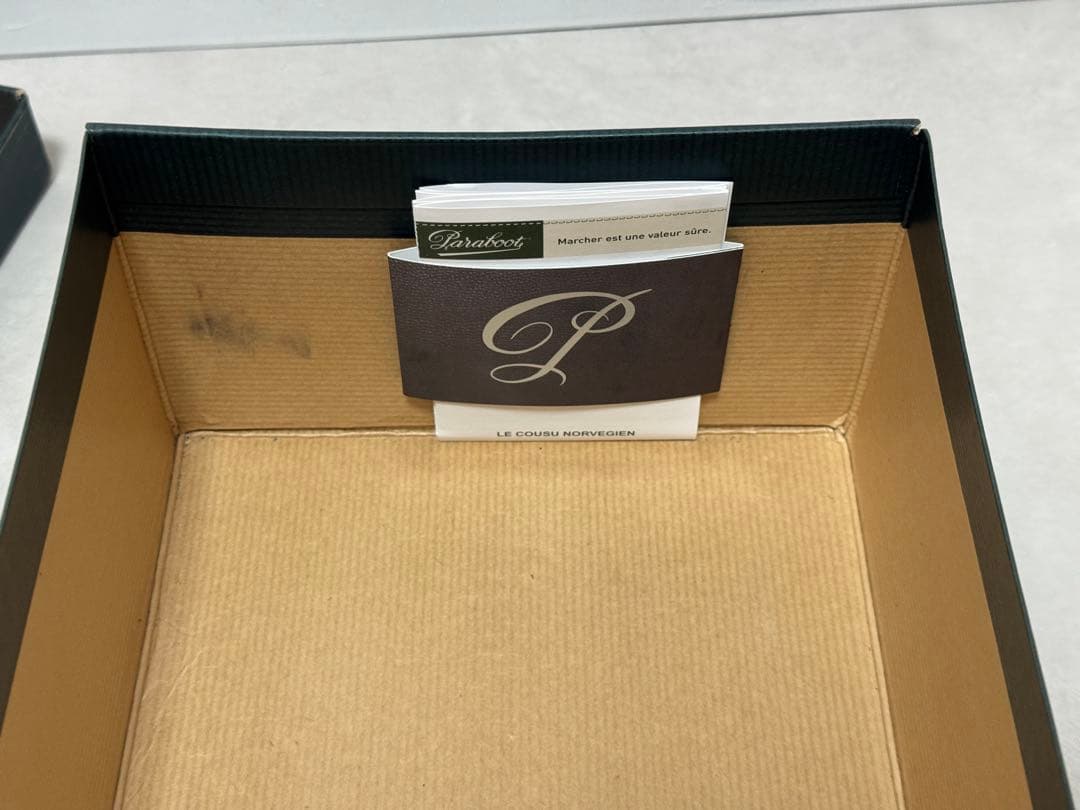 【パラブーツ】シャンボード 黒　【6.5】