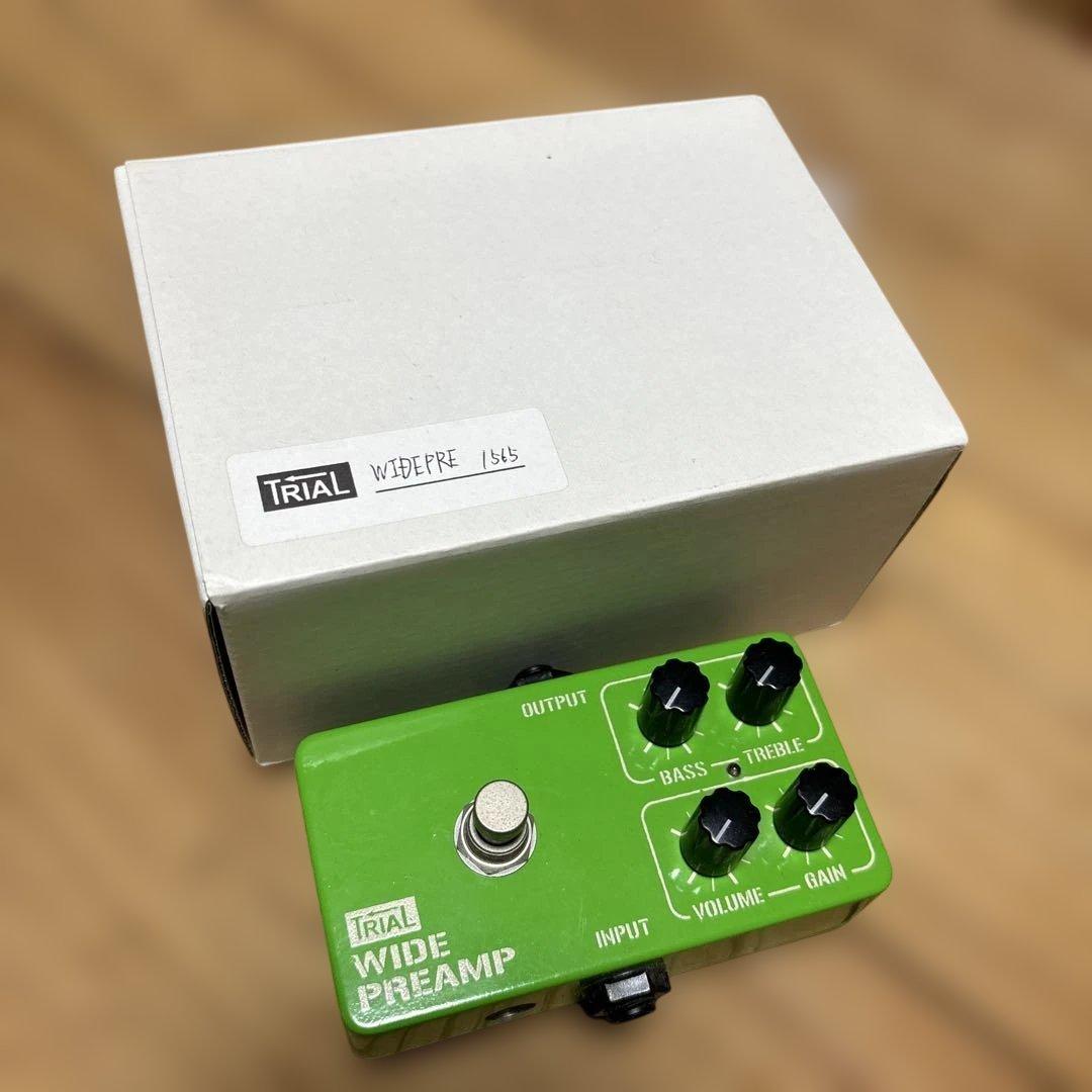 TRIAL WIDE PREAMP プリアンプ　ハンドメイド