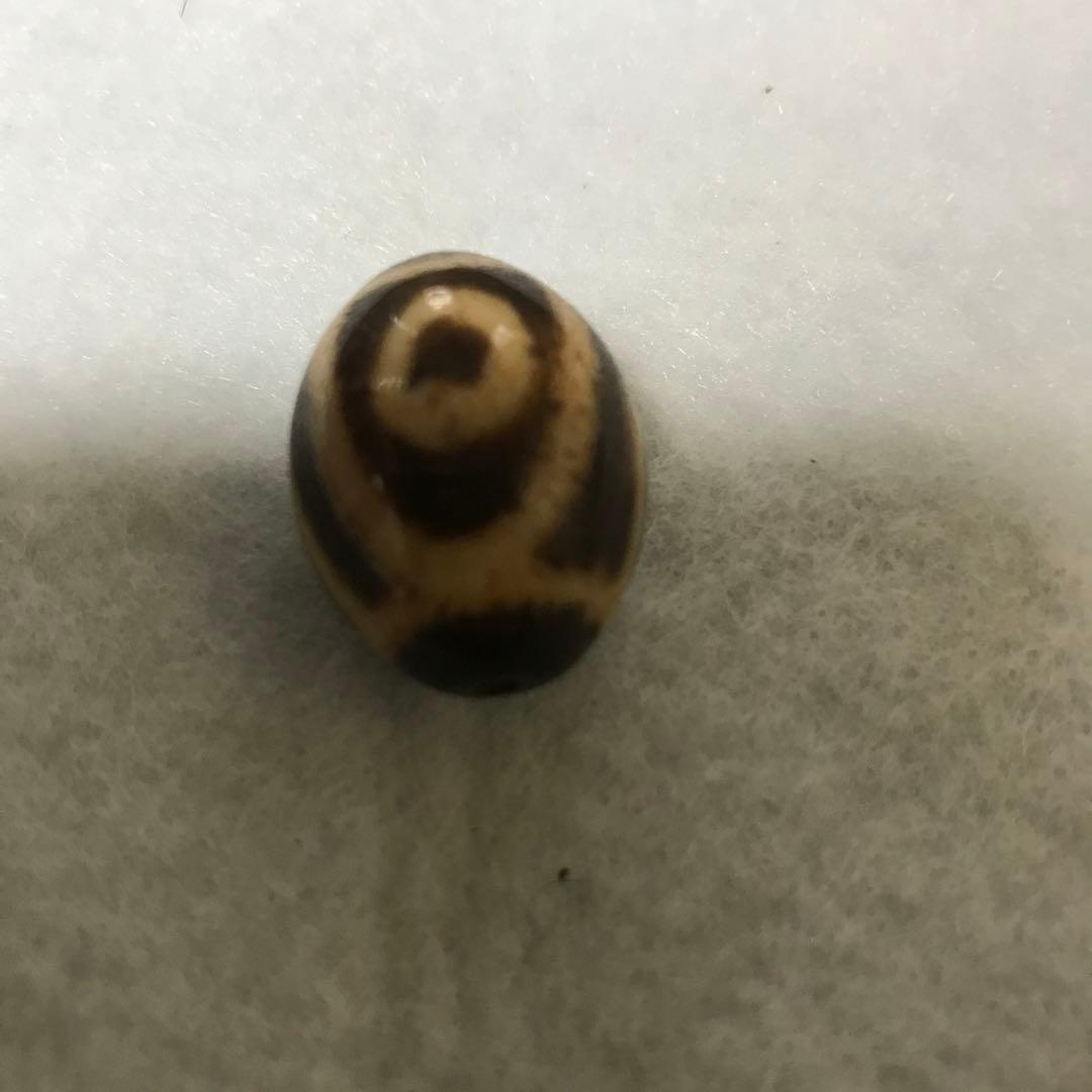 N*a様 超激レア珍品‼︎ 小盧至純　丸型一眼天珠　水晶共生