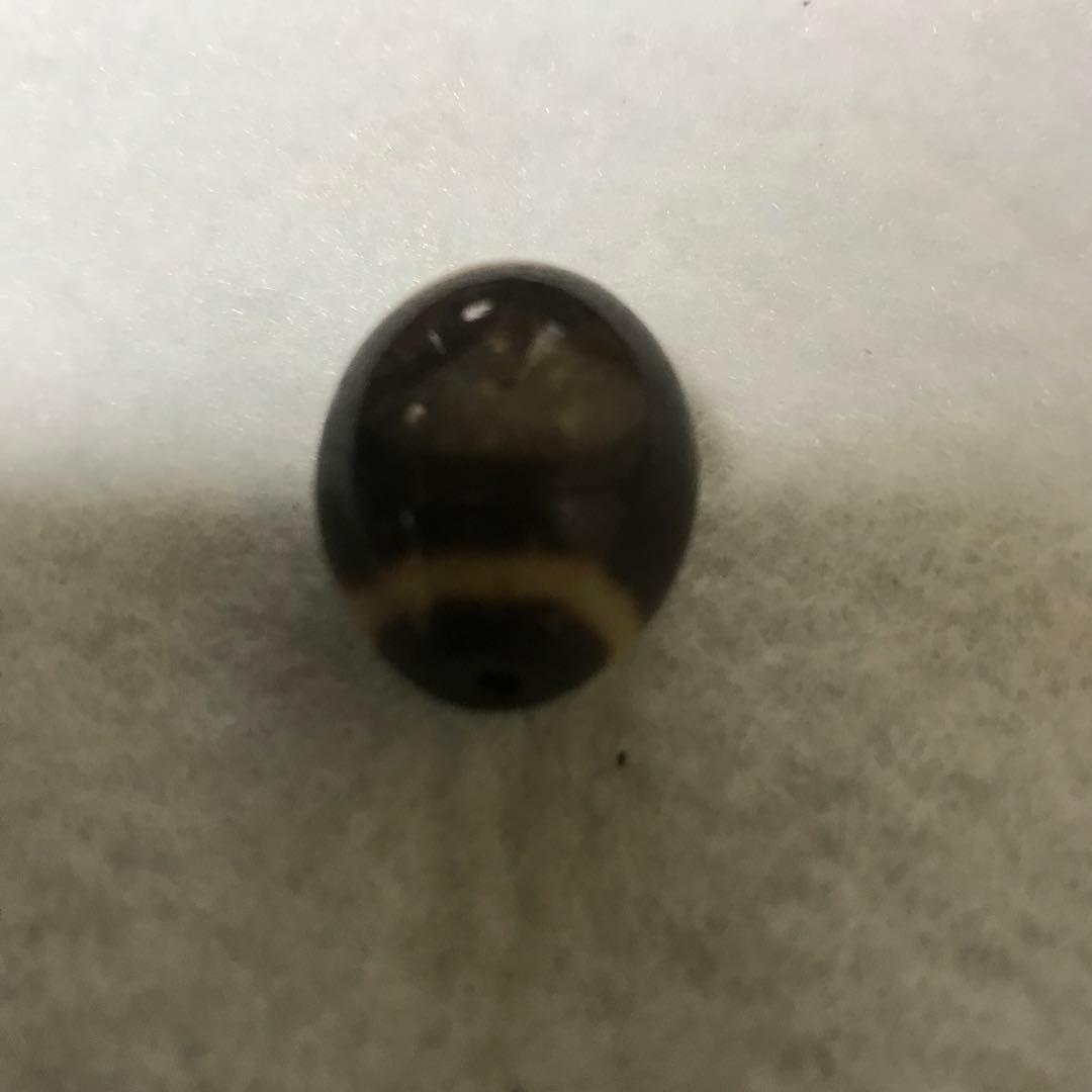 N*a様 超激レア珍品‼︎ 小盧至純　丸型一眼天珠　水晶共生