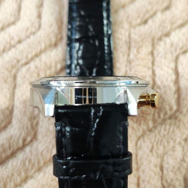 SEIKO SBTR015 8T63-00D0 クロノグラフ ブラック ゴールド